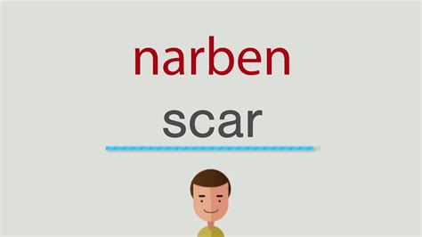 narben englisch|Narben translation in English 